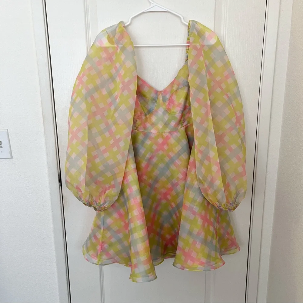 Selkie Plaid Grammie Princess Dress - Picture 6 of 10